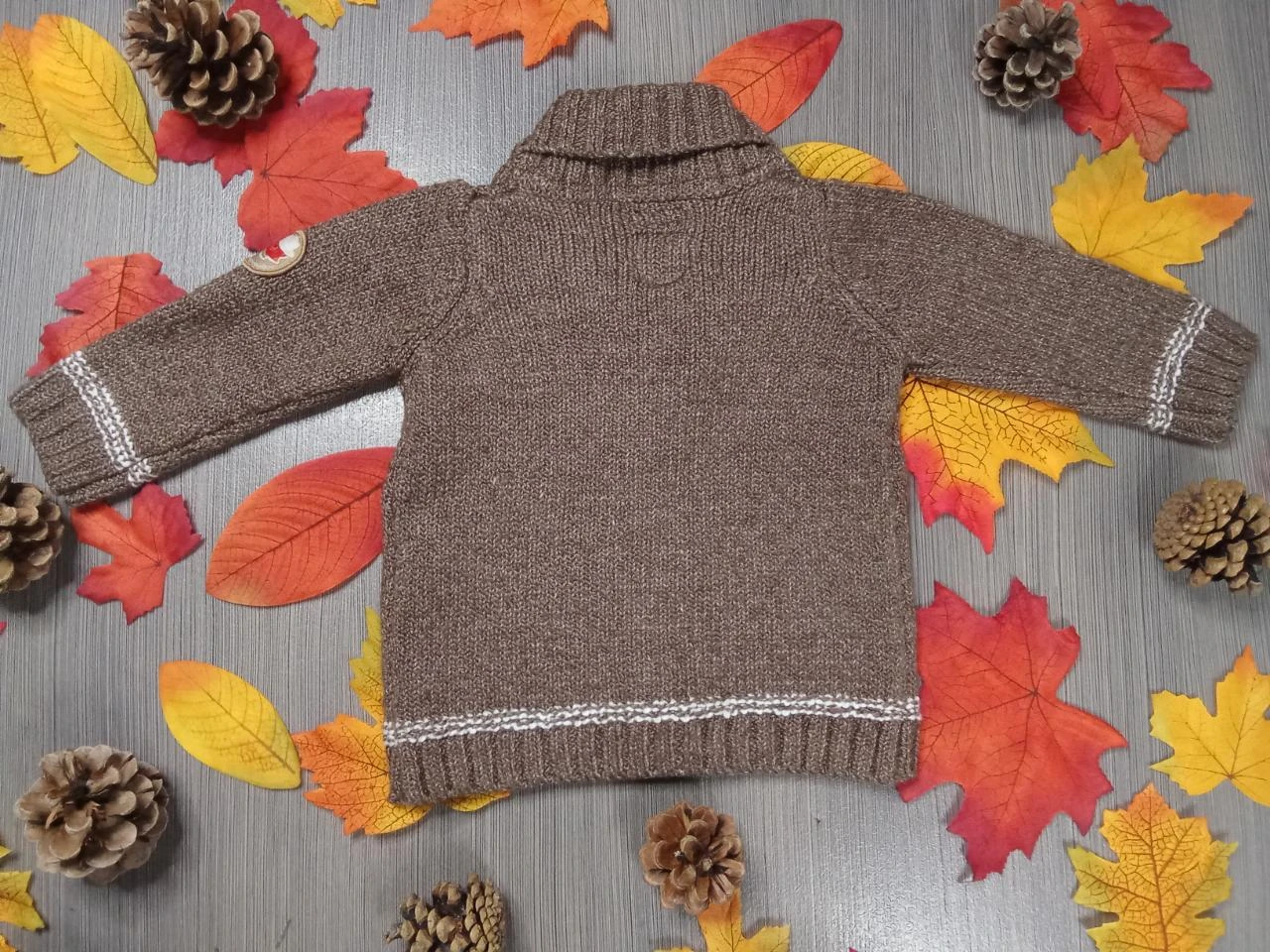 Superb Sergeant Major knit-style vest 6 months – photo 2